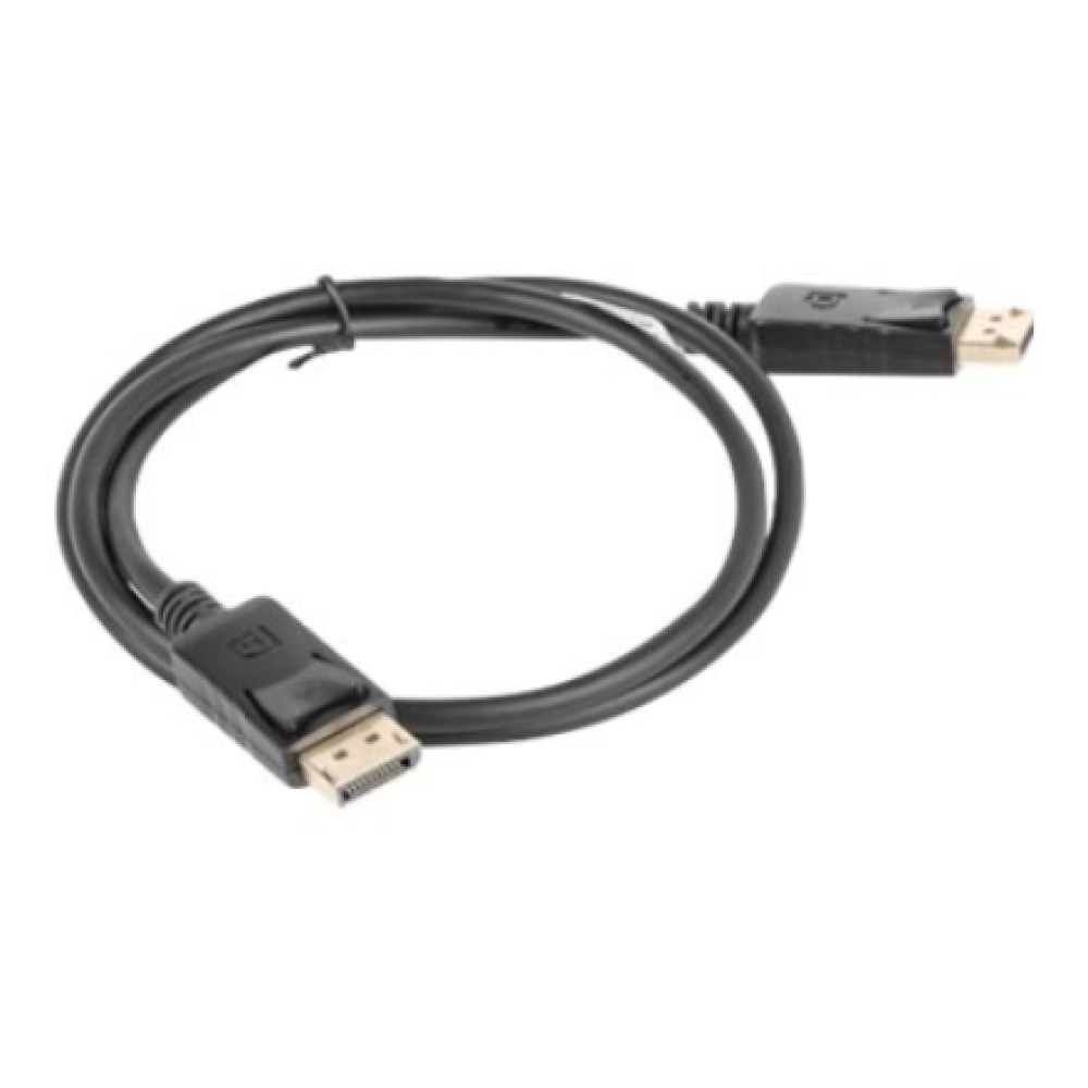 Lanberg DisplayPort Cable 19 Pin V1.2 4K, 1M , CA-DPDP-10CC-0010-BK , DisplayPort to DisplayPort