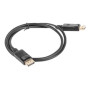 Lanberg , DisplayPort Cable 19 Pin V1.2 4K, 1M , CA-DPDP-10CC-0010-BK , DisplayPort to DisplayPort