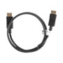 Lanberg , DisplayPort Cable 19 Pin V1.2 4K, 1M , CA-DPDP-10CC-0010-BK , DisplayPort to DisplayPort
