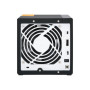 QNAP High-performance Desktop SATA 6Gbps JBOD Storage Enclosure , TL-D400S , Black