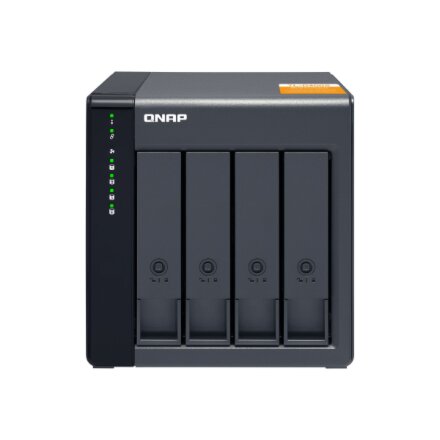 QNAP High-performance Desktop SATA 6Gbps JBOD Storage Enclosure , TL-D400S , Black