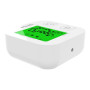iHealth , Track , KN-550BT , White/Blue , Calculation of blood pressure (systolic and diastolic), Calculation of heart rate , 4 , Wireless Bluetooth connection , Automatic , Weight 438 g