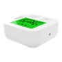 iHealth , Track , KN-550BT , White/Blue , Calculation of blood pressure (systolic and diastolic), Calculation of heart rate , 4 , Wireless Bluetooth connection , Automatic , Weight 438 g