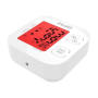 iHealth , Track , KN-550BT , White/Blue , Calculation of blood pressure (systolic and diastolic), Calculation of heart rate , 4 , Wireless Bluetooth connection , Automatic , Weight 438 g