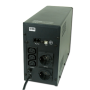 EnerGenie UPS with USB and LCD display, Black , EG-UPS-034 , 1500 VA , 900 W