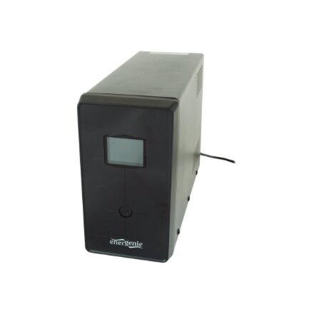 EnerGenie UPS with USB and LCD display, Black , EG-UPS-034 , 1500 VA , 900 W