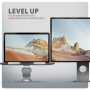 AXAGON Desk Mount , STND-LR stand with 360° rotation for laptops and tablets , Adjustable Height, Angle , 10-17.3 , Aluminum