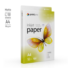 ColorWay PrintPro Matte Photo Paper, 190g/m, A4, 50pcs.