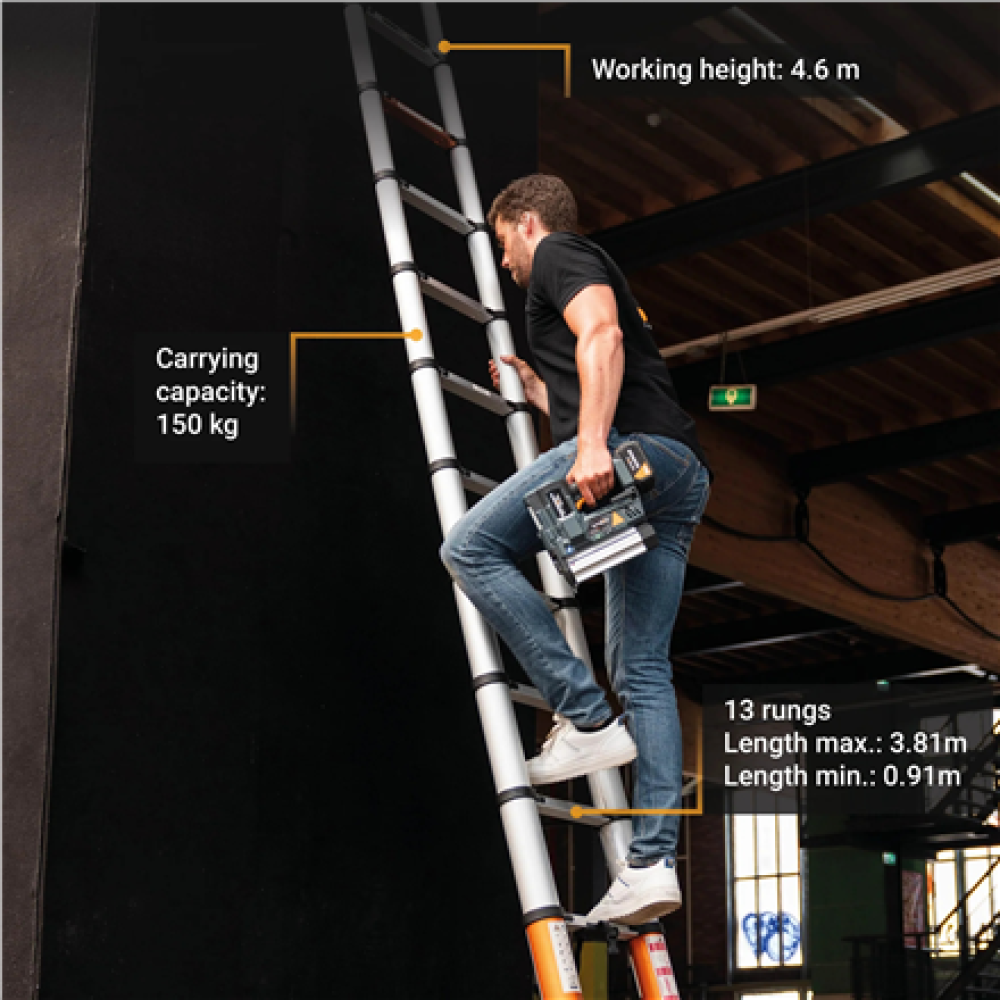 Batavia B.V. Giraffe AIR Telescopic Ladder 3.81 m
