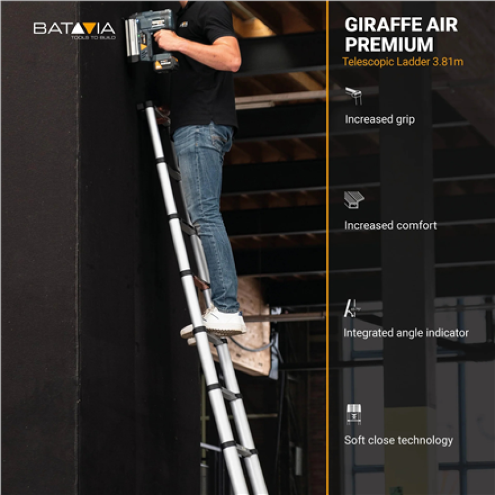 Batavia B.V. Giraffe AIR Telescopic Ladder 3.81 m