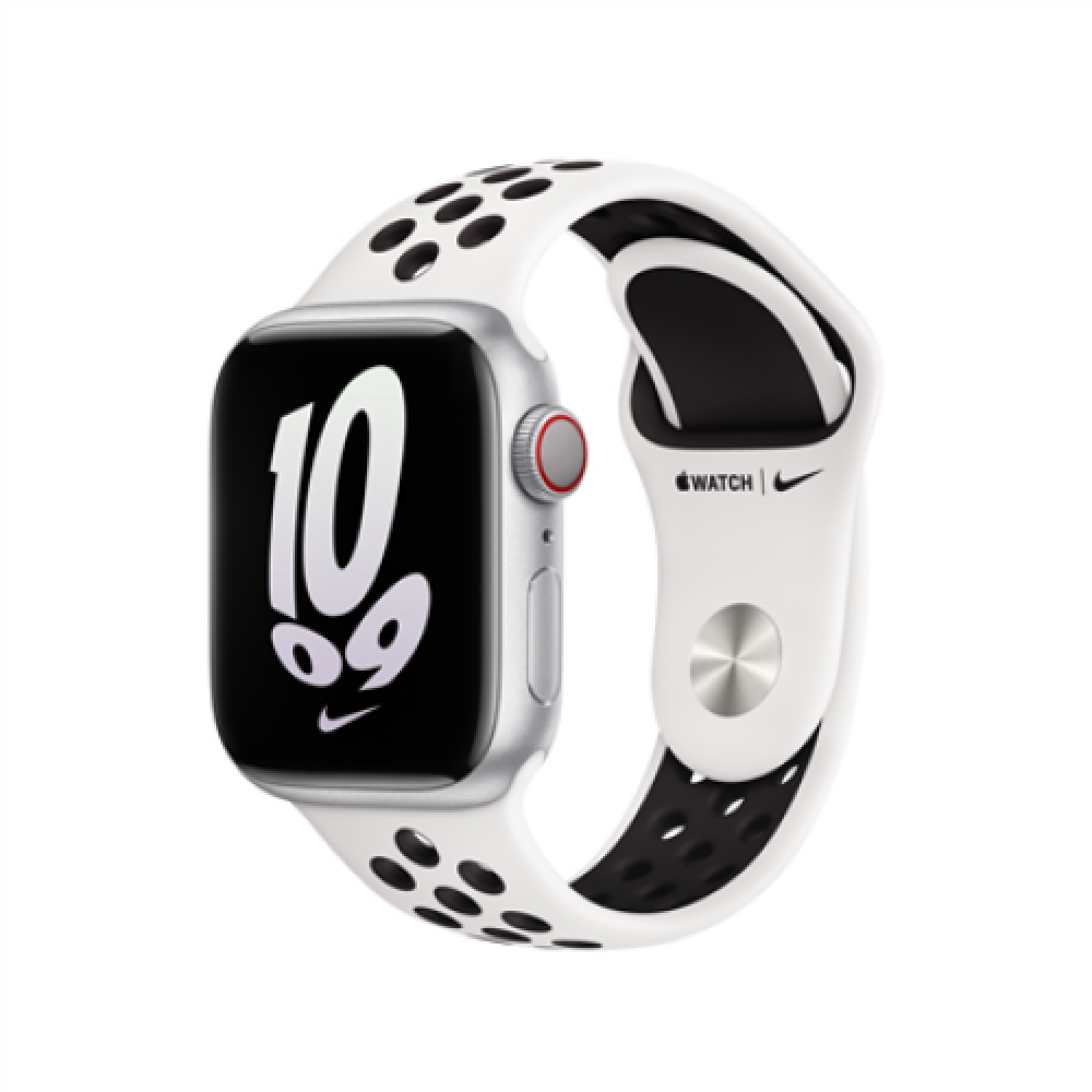 Apple Nike Sport Band, 41, Summit White/Black
