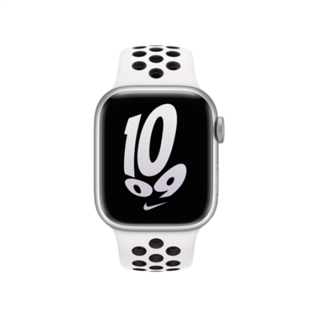 Apple Nike Sport Band, 41, Summit White/Black