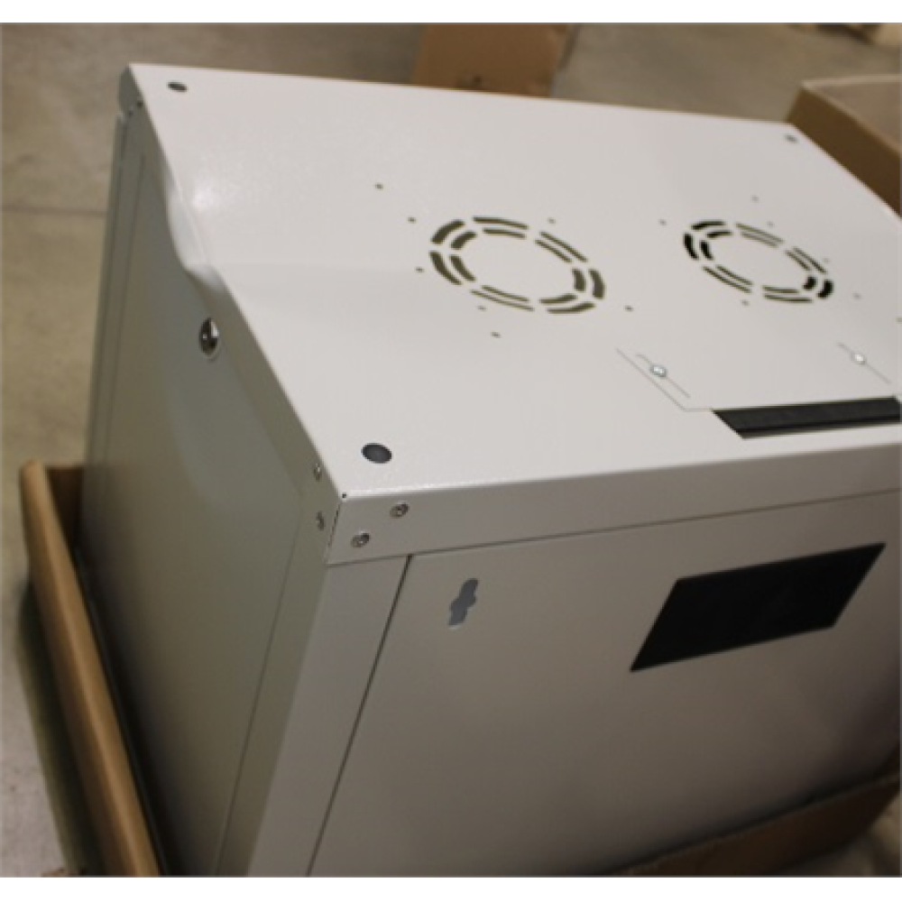 SALE OUT. DIGITUS 9U wall mounting cabinet, Unique 509x600x450 mm, color grey (RAL 7035) , Digitus , Wall Mounting Cabinet , DN-19 09-U , DAMAGED PACKAGING, DENT ON TOP , Grey , IP protection class: IP20; Front door: Glass door, single opening; Cabinet ty
