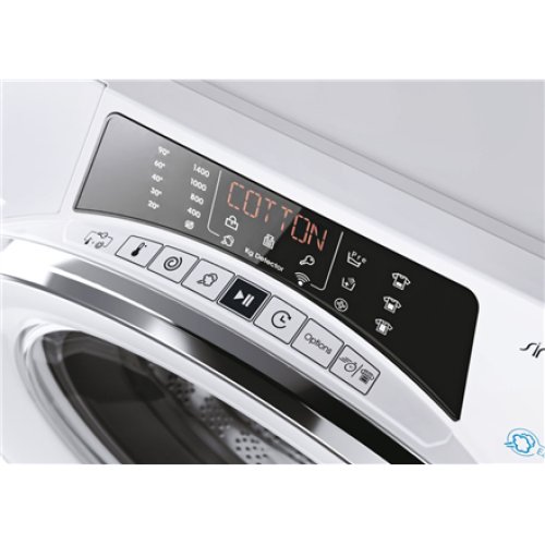 Candy Washing Machine RO14146DWMCE/1-S Energy efficiency class A Front loading Washing capacity 14 kg 1400 RPM Depth 67 cm Width 60 cm Display LCD Steam function Wi-Fi White