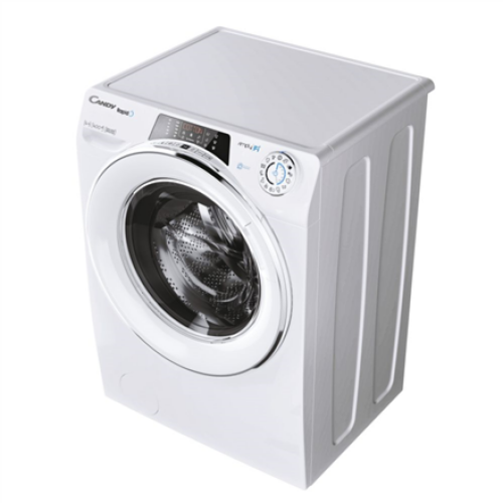 Candy Washing Machine RO14146DWMCE/1-S Energy efficiency class A Front loading Washing capacity 14 kg 1400 RPM Depth 67 cm Width 60 cm Display LCD Steam function Wi-Fi White