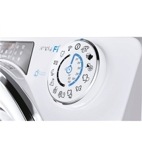 Candy Washing Machine RO14146DWMCE/1-S Energy efficiency class A Front loading Washing capacity 14 kg 1400 RPM Depth 67 cm Width 60 cm Display LCD Steam function Wi-Fi White
