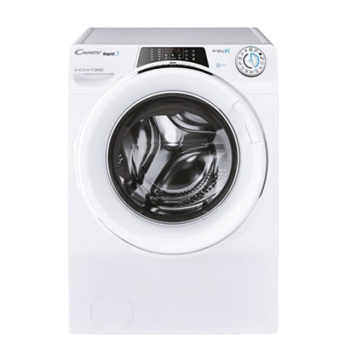 Candy Washing Machine RO14146DWMCE/1-S Energy efficiency class A Front loading Washing capacity 14 kg 1400 RPM Depth 67 cm Width 60 cm Display LCD Steam function Wi-Fi White