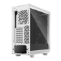 Fractal Design , Meshify 2 Compact Clear Tempered Glass , White , Power supply included , ATX