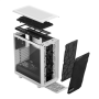 Fractal Design , Meshify 2 Compact Clear Tempered Glass , White , ATX
