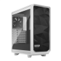 Fractal Design , Meshify 2 Compact Clear Tempered Glass , White , Power supply included , ATX