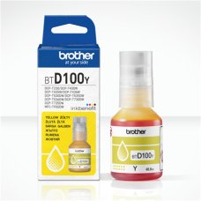 Brother BTD100Y , Ink Bottle , Yellow