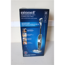 SALE OUT. Bissell CrossWave HF3 Cordless Pro Vacuum Cleaner, Handstick, Cordless , Bissell , Vacuum Cleaner , CrossWave HF3 Cordless Pro , Cordless operating , Handstick , Washing function , - W , 22.2 V , Operating time (max) 25 min , Black/White , Warra
