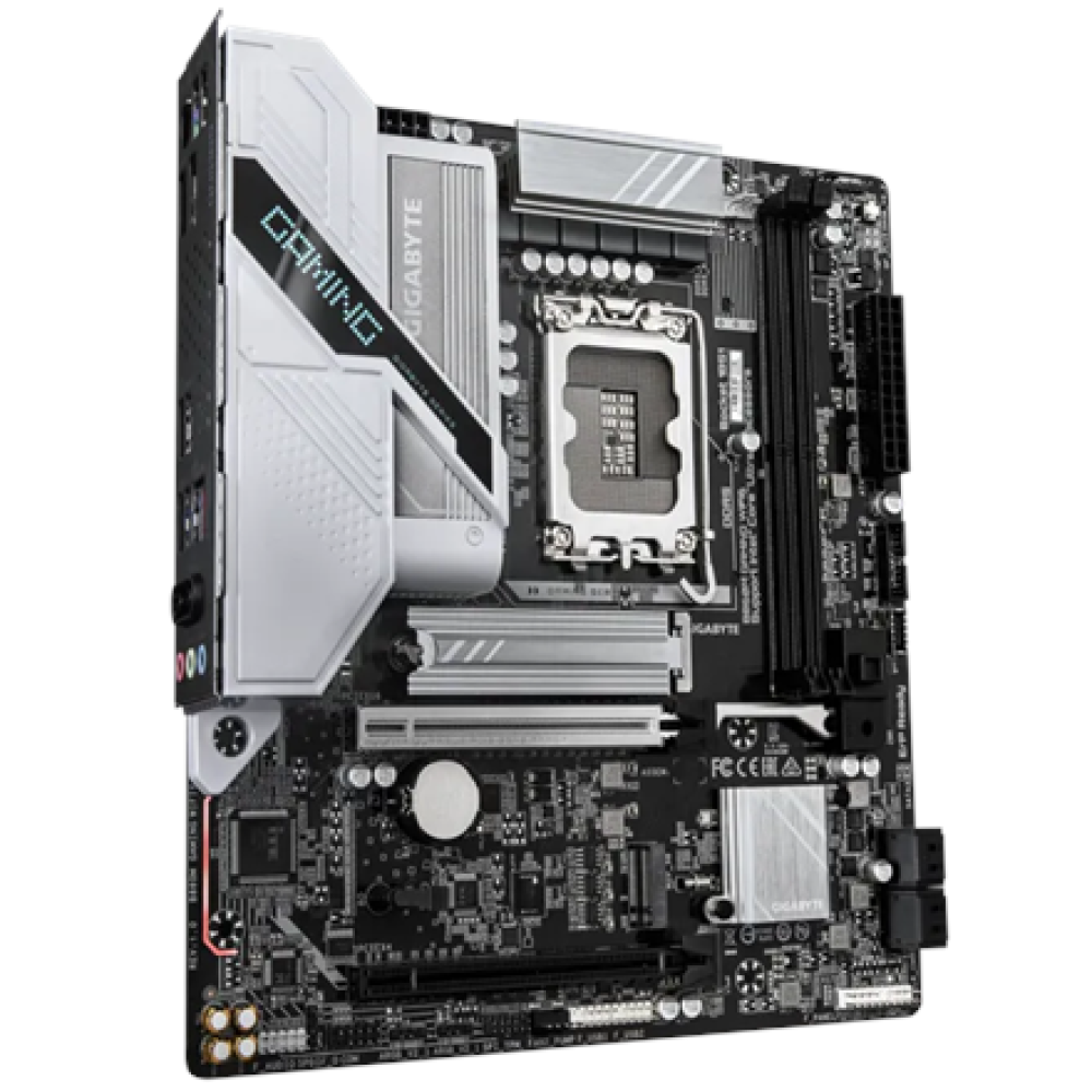 Gigabyte B860M GAMING WIFI6 , Processor family Intel , Processor socket LGA1851 , DDR5 , Supported hard disk drive interfaces M.2, SATA , Number of SATA connectors 4
