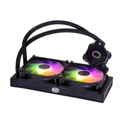 Cooler Master , MasterLiquid 240L Core ARGB Cooler , Black , Cooler