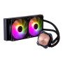 Cooler Master , MasterLiquid 240L Core ARGB Cooler , Black , Cooler
