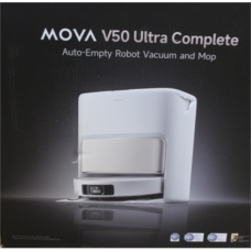 SALE OUT. MOVA V50 Ultra Complete Robot Vacuum, White , MOVA Robot Vacuum , V50 Ultra Complete , Wet&Dry , 6400 mAh , Dust capacity 3.2 L , 24000 Pa , White , DAMAGED PACKAGING , 34 month(s)