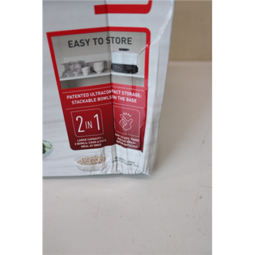 SALE OUT. TEFAL VC139810 Food Steamer, Power 800W, Black , TEFAL Food Steamer , VC139810 , Black , 800 W , Capacity 6 L , DAMAGED PACKAGING, SCRATCHES , Number of baskets 2