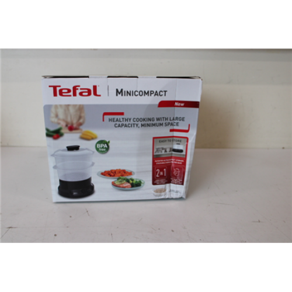 SALE OUT. TEFAL VC139810 Food Steamer, Power 800W, Black , TEFAL Food Steamer , VC139810 , Black , 800 W , Capacity 6 L , DAMAGED PACKAGING, SCRATCHES , Number of baskets 2