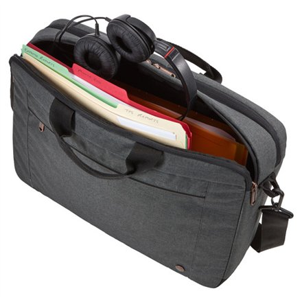 Case Logic , Era , Fits up to size 15.6 , Messenger - Briefcase , Shoulder strap , Obsidian