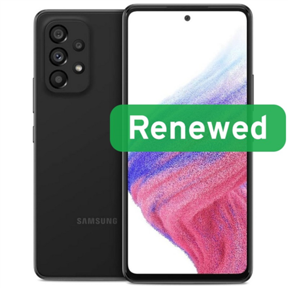 Samsung Renewed Grade A , Galaxy A53 5G , Blue Black , 6.5 , 128 GB , 5G