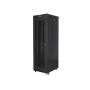 Lanberg , Rack cabinet 19 free-standing 42U/600x1000 (flat pack) with mesh door lCD V2 , FF01-6042-23BL , Black