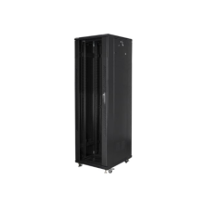 Lanberg Rack cabinet 19 free-standing 42U/600x1000 (flat pack) with mesh door lCD V2, black , Lanberg