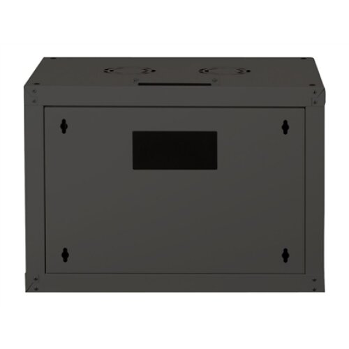 Digitus , Wall Mounting Cabinet , DN-19 07-U-SW , IP protection class: IP20; Front door: Glass door, single opening; Cabinet type: Wall mounting cabinet; Equipment mounting depth min.-max.: 305-370 mm; Load capacity: 100 kg; Dimensions 420 x 600 x 450 mm,