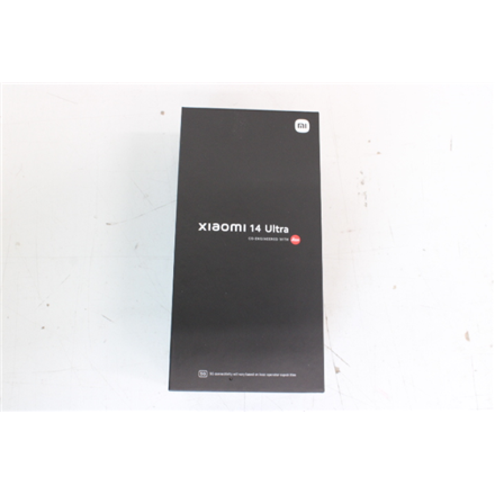 SALE OUT. Xiaomi 14 Ultra (Black) DS 6.73“ LTPO AMOLED 1440x3200/3.3GHz&2.3GHz/512GB/16GB RAM/Android 14/WiFi,BT/5G,MZB0G86EU UNPACKED ,DEMO , Xiaomi , 14 Ultra , Black , 6.73 , AMOLED , 3200 x 1440 pixels , Qualcomm , Snapdragon 8 Gen 3 , Internal RA
