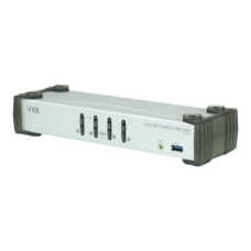 Aten 4-Port USB 3.0 DisplayPort KVMP Switch (Cables included) , CS1914