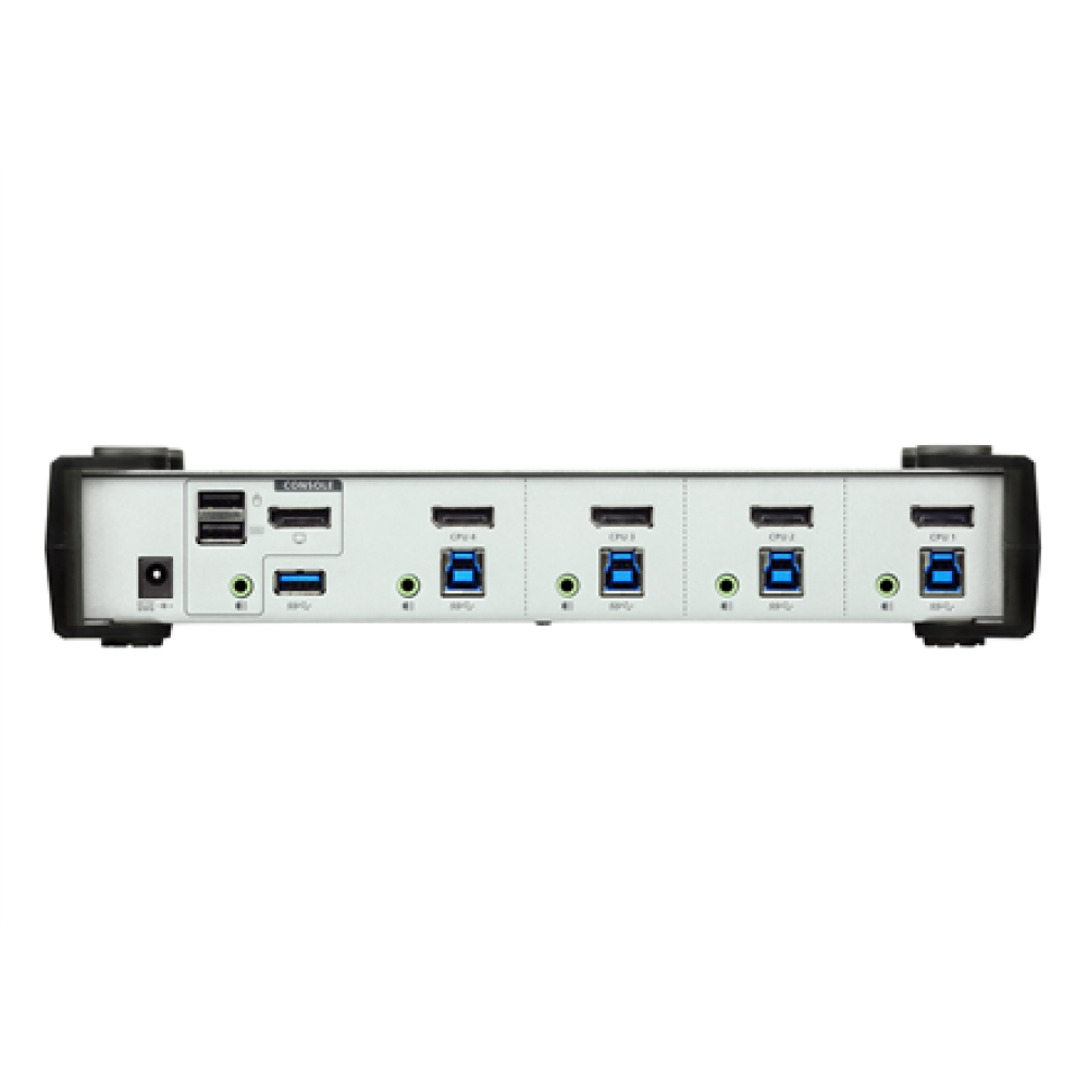 Aten 4-Port USB 3.0 DisplayPort KVMP Switch (Cables included) , CS1914