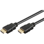 Goobay 60627 High Speed HDMI Cable with Ethernet, 4K/60Hz, Black , HDMI , 15 m