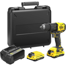 Stanley , 18V V20 Brushless Drill Driver - 2.0Ah Kit , SFMCD710D2K-QW , 18 V , 2.0 Ah , Lithium Ion