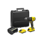 Stanley , 18V V20 Brushless Drill Driver - 2.0Ah Kit , SFMCD710D2K-QW , 18 V , 2.0 Ah , Lithium Ion