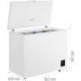 Gorenje Freezer , FH25EAW , Energy efficiency class E , Chest , Free standing , Height 84.7 cm , Total net capacity 248 L , White