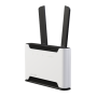 Mikrotik D53G-5HacD2HnD-TC&RG502Q-EA, Chateau 5G, LTE 20 (2.0 Gbps Downlink, 200 Mbps Uplink), the LTE chip is built-in, 4x4 MIMO LTE support, 2.4 GHz 802.11b/g/n dual-chain, 5 GHz 802.11a/n/ac dual-chain, 5xGigabit LAN ports, 1xUSB port, Router OS Mi