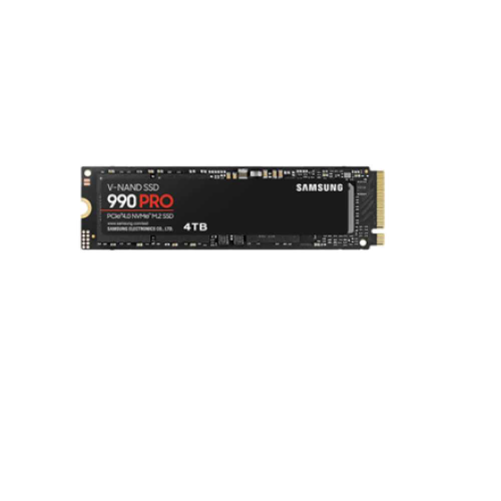 Samsung , 990 PRO , 4000 GB , SSD form factor M.2 2280 , Solid-state drive interface NVMe , Read speed 7450 MB/s , Write speed 6900 MB/s