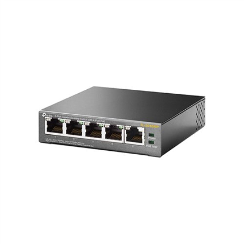 TP-LINK , Switch , TL-SG1005P , Unmanaged , Desktop , Gigabit Ethernet (copper) ports quantity 5 , Power over Ethernet (PoE) ports quantity 4 , Power supply type External