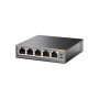TP-LINK , Switch , TL-SG1005P , Unmanaged , Desktop , Gigabit Ethernet (copper) ports quantity 5 , Power over Ethernet (PoE) ports quantity 4 , Power supply type External