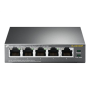 TP-LINK , Switch , TL-SG1005P , Unmanaged , Desktop , 1 Gbps (RJ-45) ports quantity 5 , PoE ports quantity 4 , Power supply type External , 36 month(s)