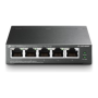 TP-LINK , Switch , TL-SG1005P , Unmanaged , Desktop , Gigabit Ethernet (copper) ports quantity 5 , Power over Ethernet (PoE) ports quantity 4 , Power supply type External , 36 month(s)